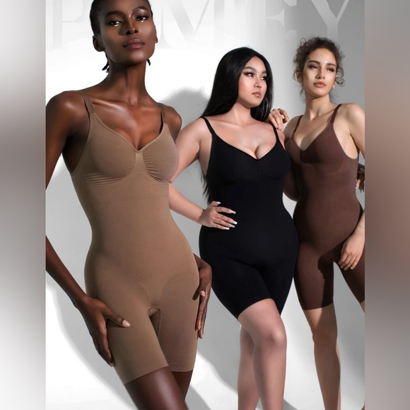PUMIEY Women’s Shapewear Bodysuit S/M - Picture 5 of 9